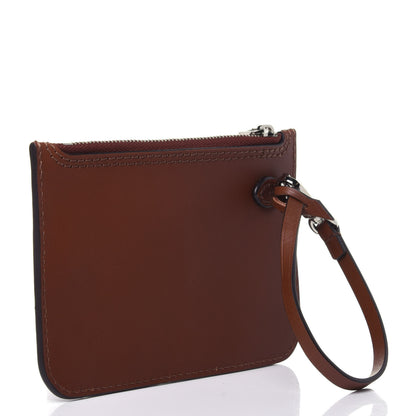 Louis Vuitton Calfskin Hina PM Pochette Pumpkin 2 of 9