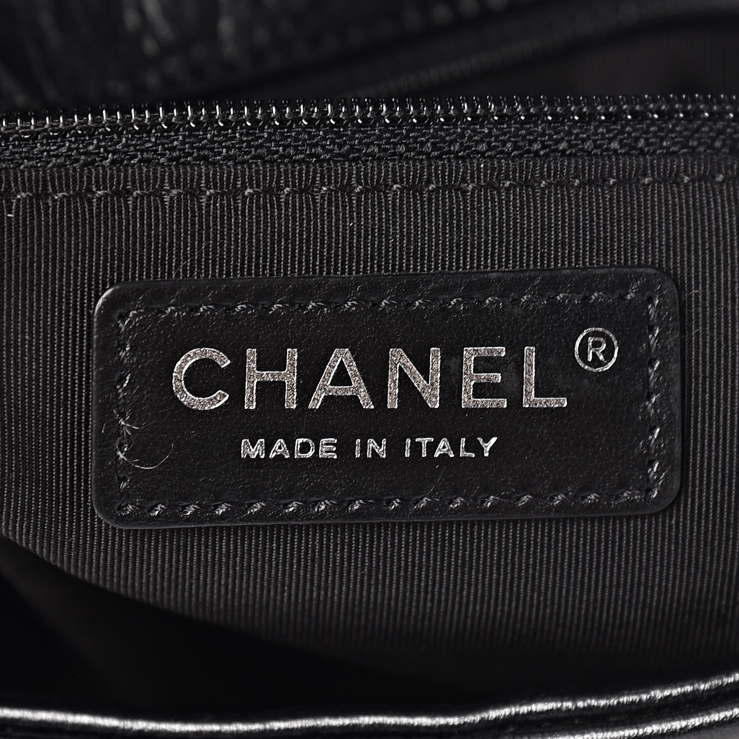 Chanel Crackled Aged Calfskin Big Bang Flap Black 6 of 10
