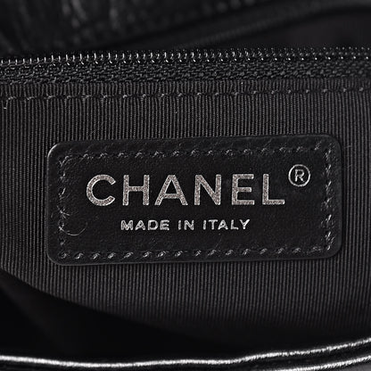 Chanel Crackled Aged Calfskin Big Bang Flap Black 6 of 10