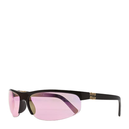 Miu Miu Acetate Mirror Miu Nocturne SMU A02 Sunglasses Cocoa Pink 1 of 7