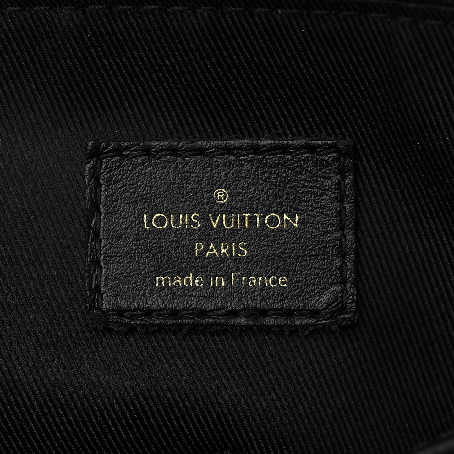 Damier Ebene Odeon Tote MM Black