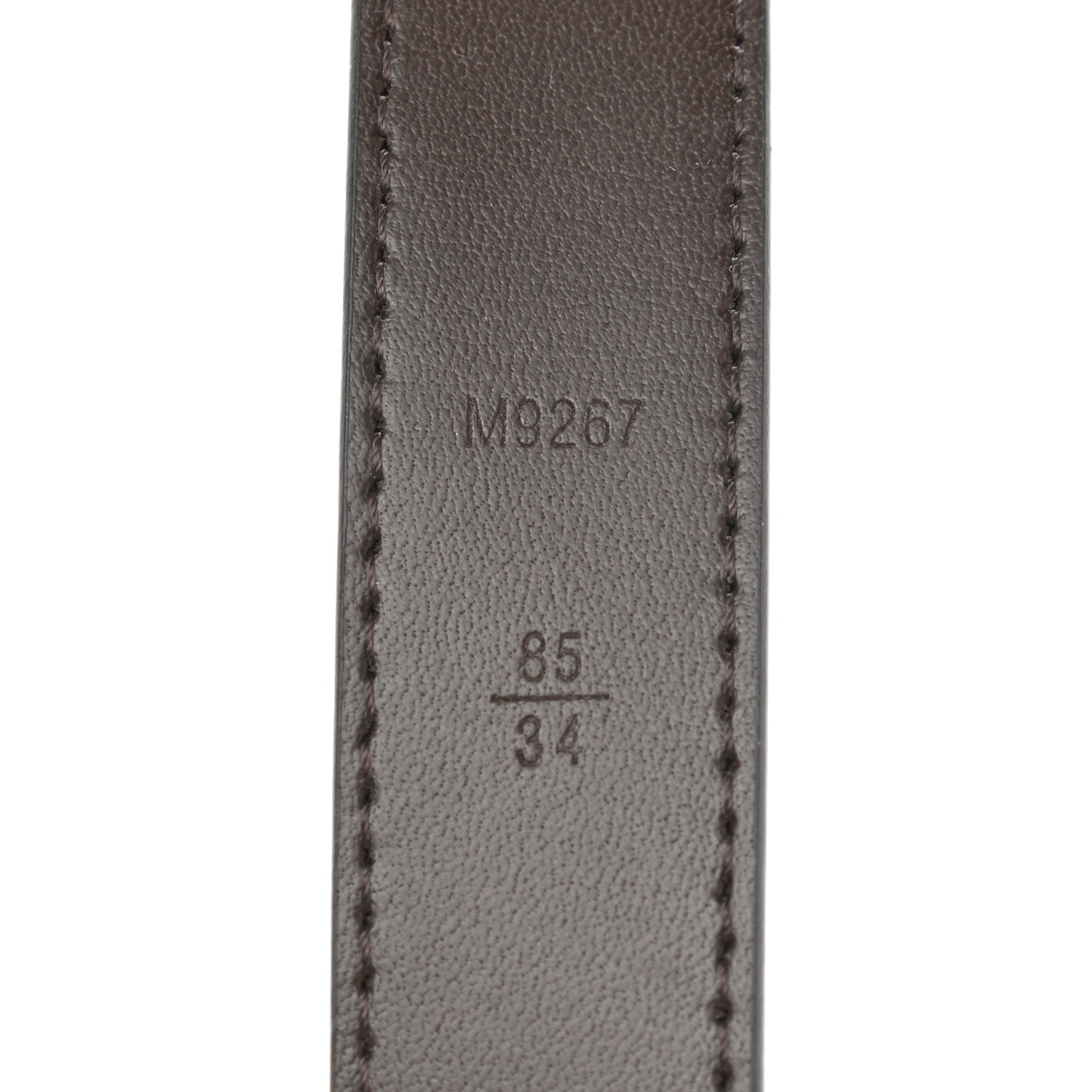 Louis Vuitton Mini Damier Ebene 25mm LV Initiales Belt 85 34 5 of 5