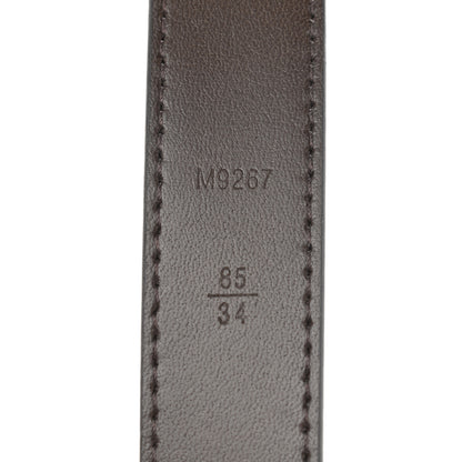 Louis Vuitton Mini Damier Ebene 25mm LV Initiales Belt 85 34 5 of 5