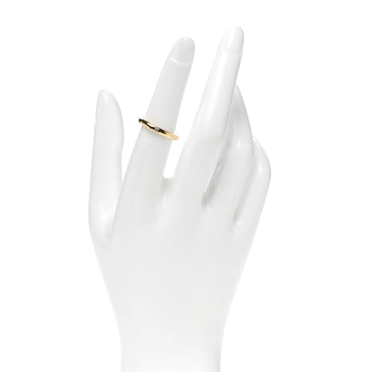 Tiffany 18K Yellow Gold Diamond Elsa Peretti Band Ring 53 6.25 2 of 5