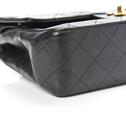 Chanel Lambskin Quilted Small Double Flap Black 10 of 19