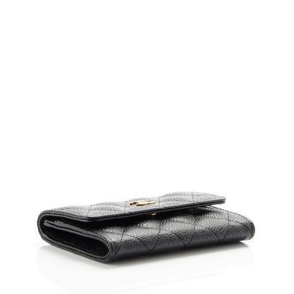 Chanel Caviar Quilted Card Holder Black 4 of 8