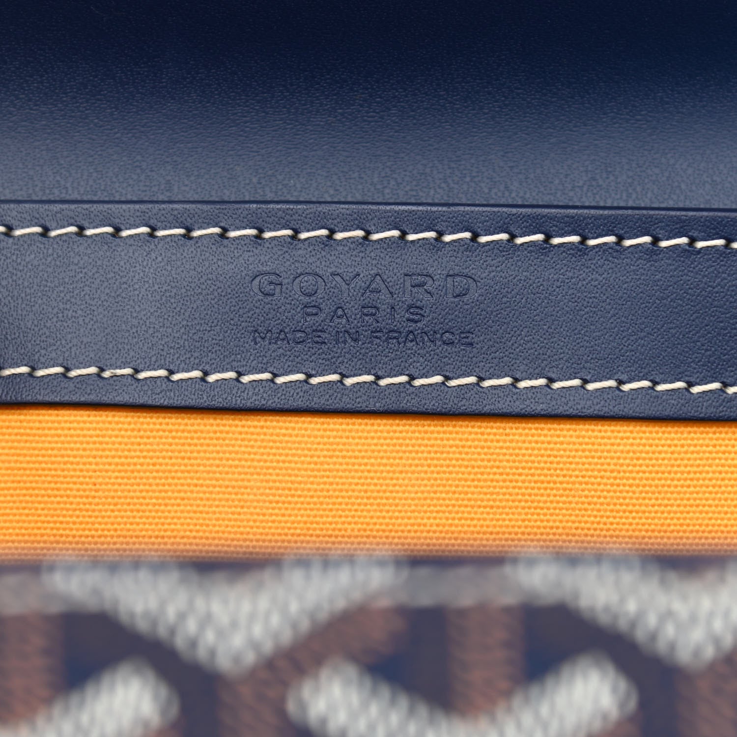 Goyard Goyardine Saigon PM Navy 6 of 9