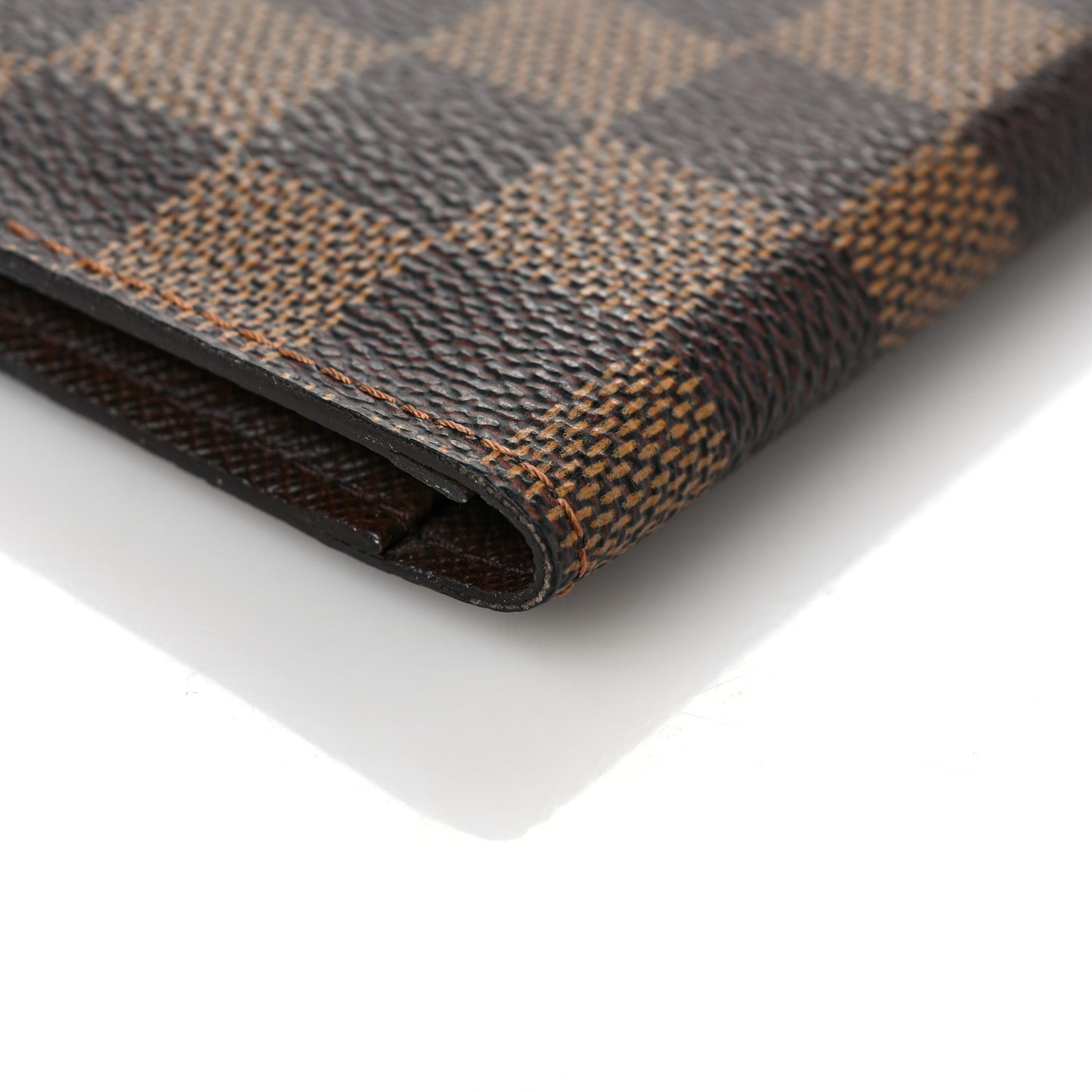 Damier Ebene Checkbook Cover Wallet
