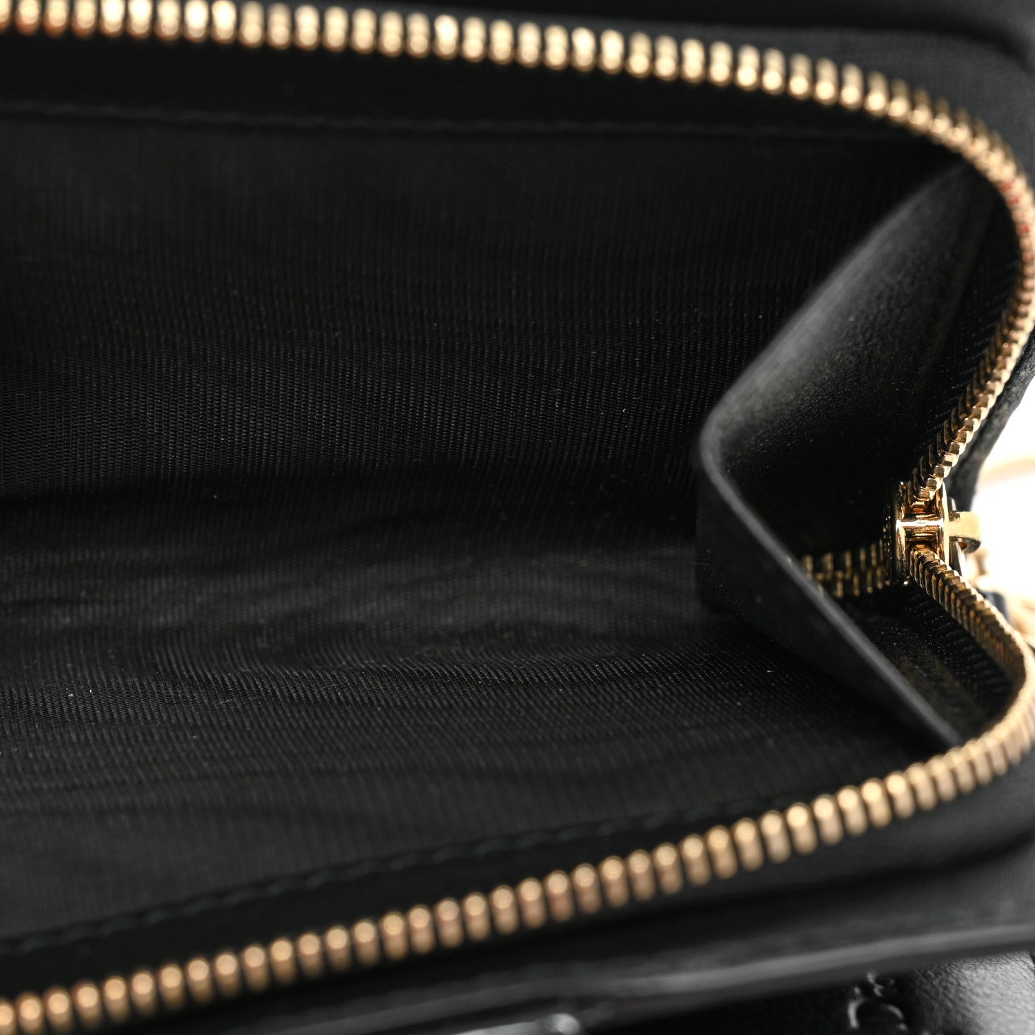 Christian Dior Patent Cannage Lady Dior Eden Wallet Black 5 of 11