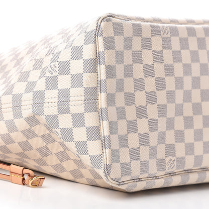 Louis Vuitton Damier Azur Neo Neverfull GM Rose Ballerine 10 of 11