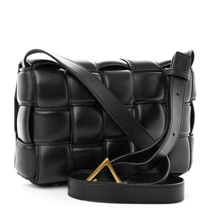 Bottega Veneta Nappa Maxi Intreccio Padded Cassette Crossbody Bag Black 3 of 10