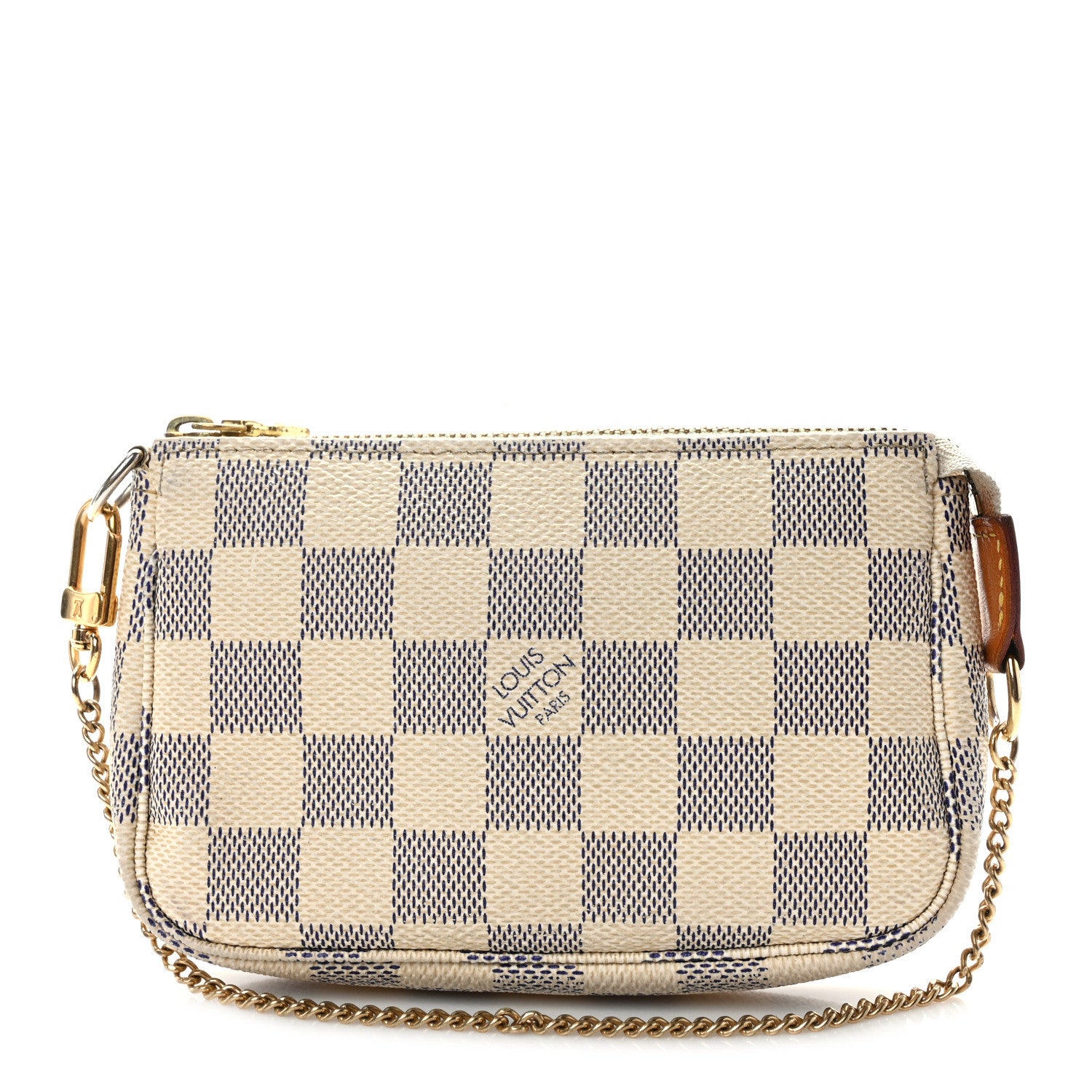 Louis Vuitton Damier Azur Mini Pochette Accessories 1 of 12