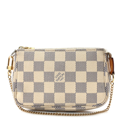 Louis Vuitton Damier Azur Mini Pochette Accessories 1 of 12