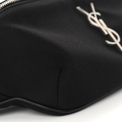 Saint Laurent Canvas Monogram Belt Bag Black 8 of 9