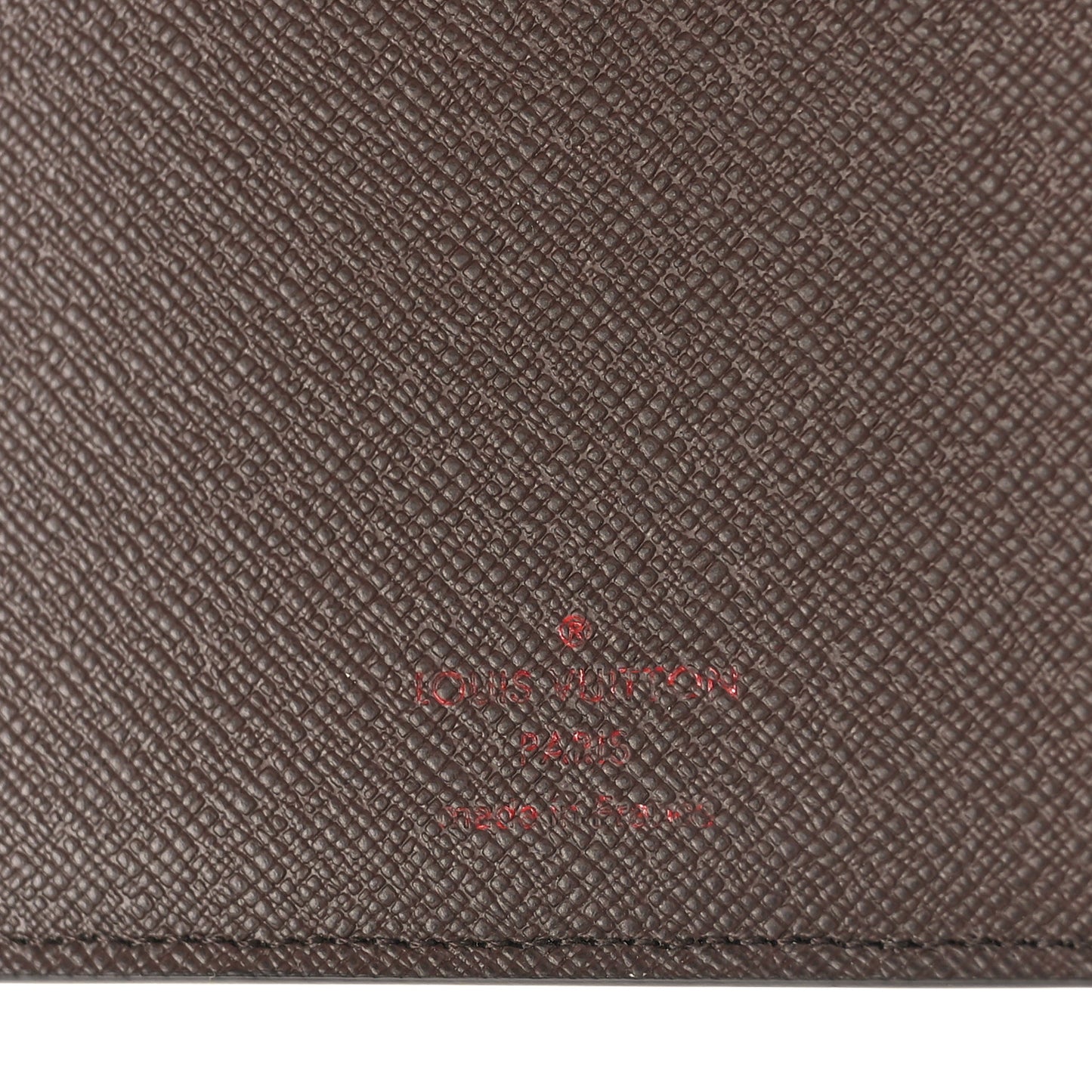 Damier Ebene Desk Agenda Cover