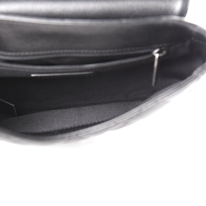 Chanel Calfskin Quilted Small Casual Pocket Messenger Flap Black 4 of 9