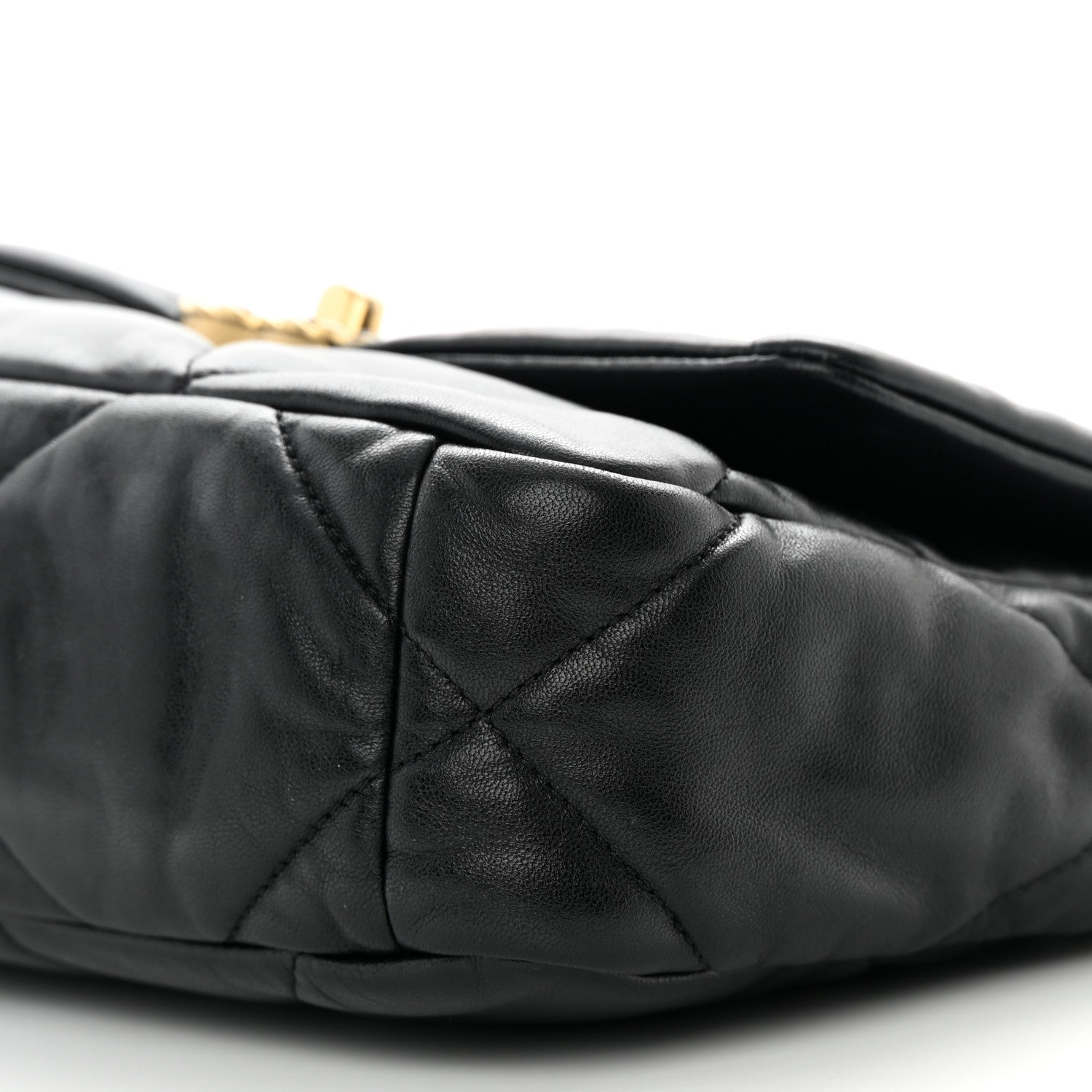 Chanel Lambskin Quilted Medium Chanel 19 Flap Black 10 of 14