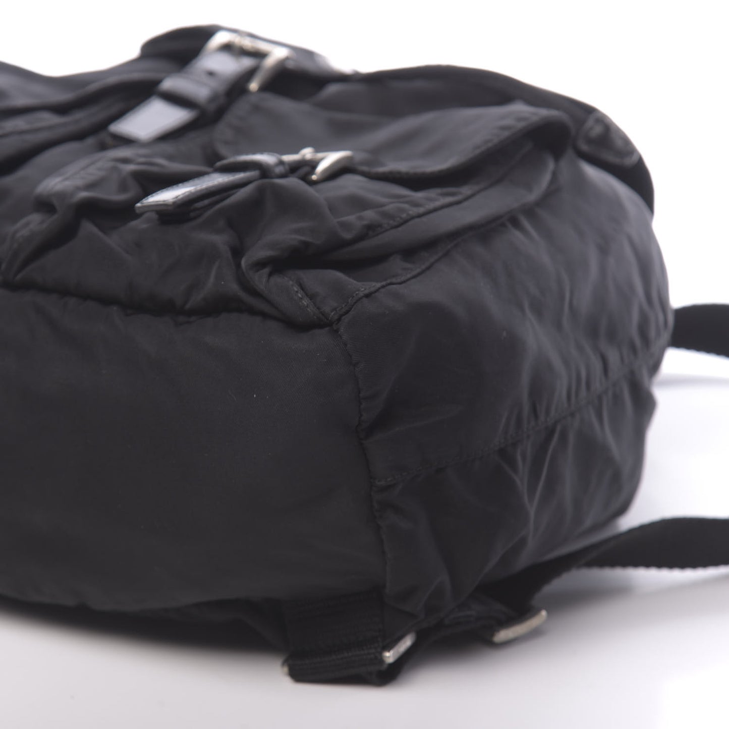 Nylon Vela Medium Backpack Black