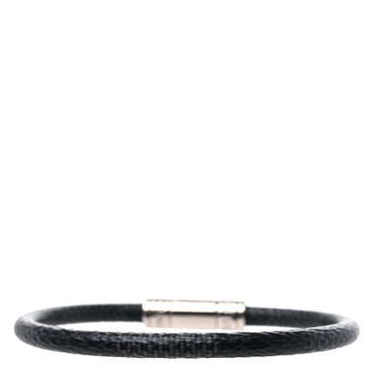 Louis Vuitton Damier Graphite Keep It Bracelet 19 3 of 4