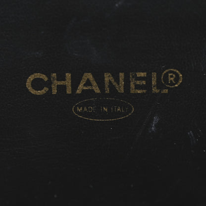Chanel Caviar Timeless CC Large Cosmetic Train Case Black 6 of 13
