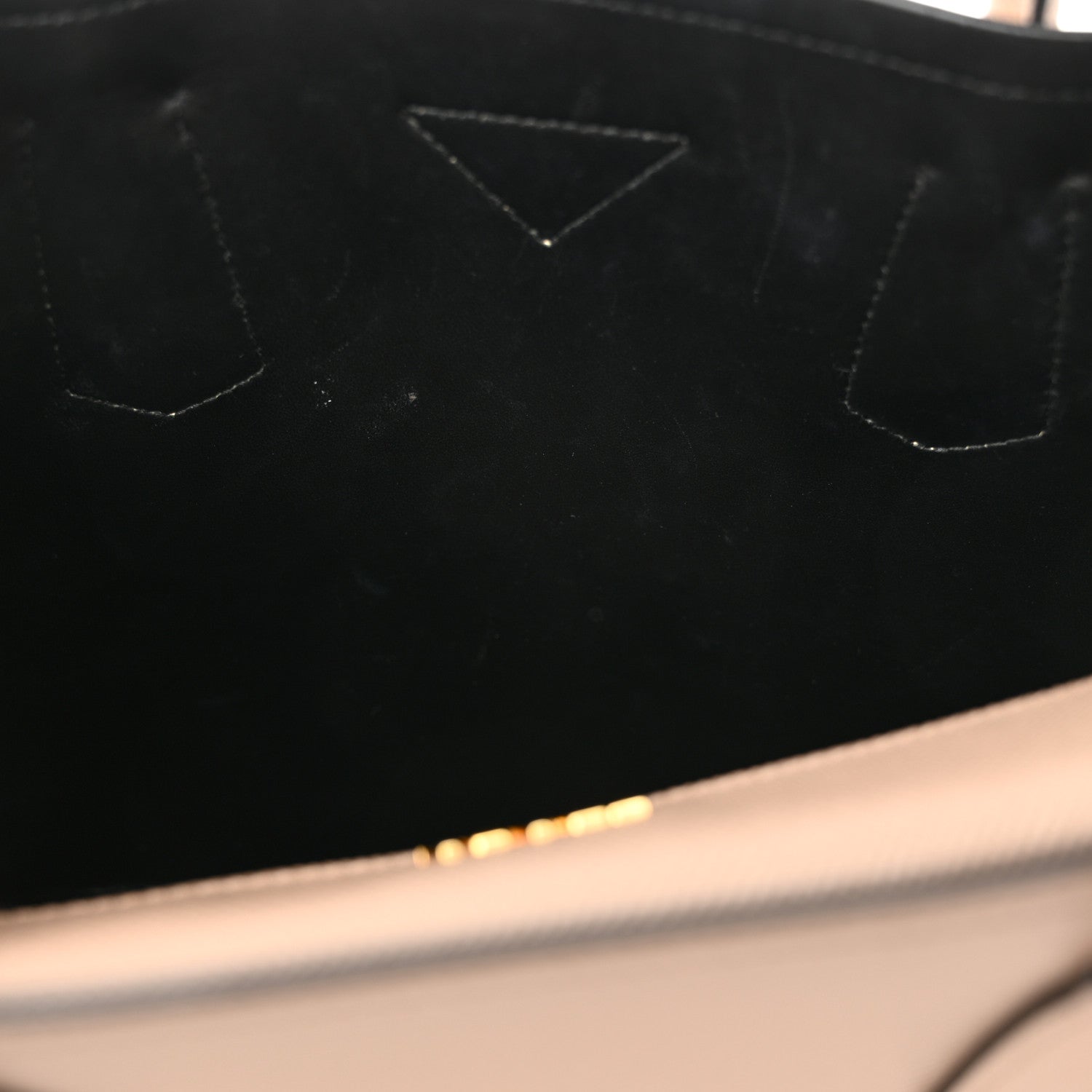 Prada Saffiano Cuir Medium Double Bag Cammeo Black 11 of 16