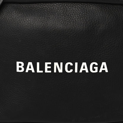Balenciaga Calfskin Logo S Everyday Camera Bag Black 7 of 9