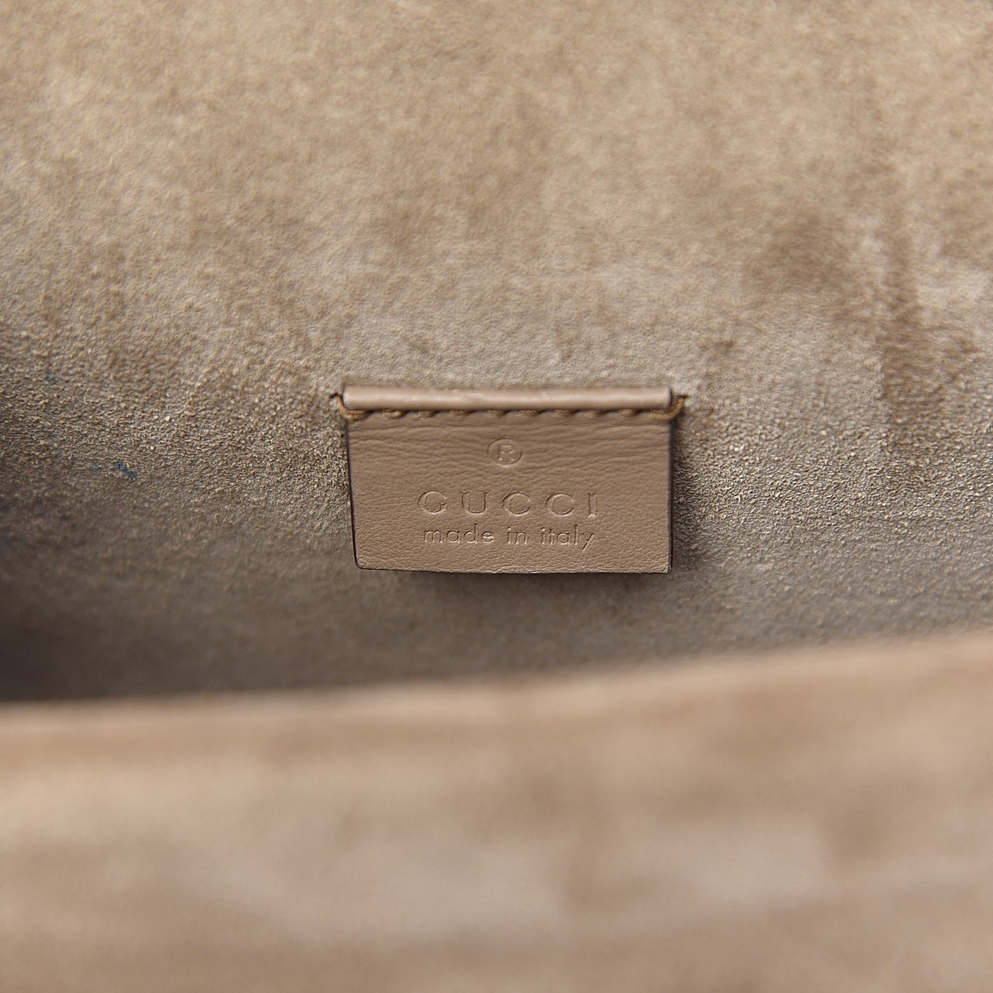 GG Supreme Monogram Mini Dionysus Shoulder Bag Taupe