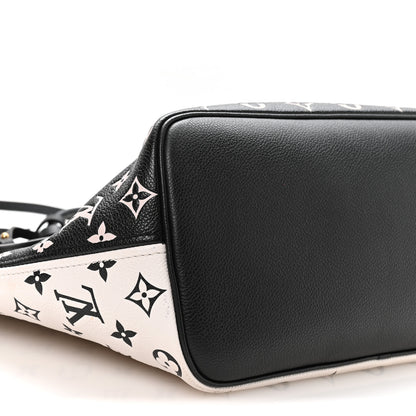 Louis Vuitton Empreinte Spring In The City Neverfull MM Black White Pink 9 of 10