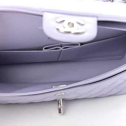 Chanel Caviar Quilted Small Double Flap Light Purple 5 of 9