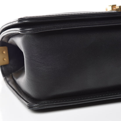 Chanel Lambskin Quilted Medium Boy Flap Black 8 of 11