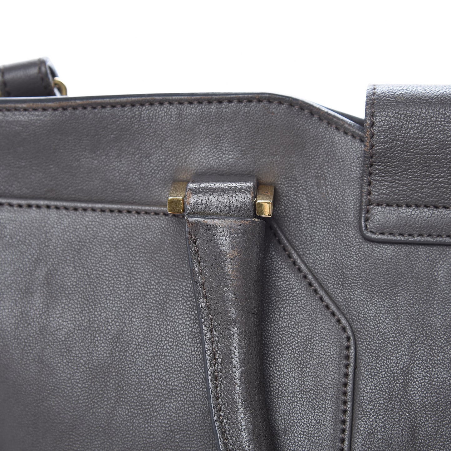 Sheepskin Small Cabas ChYc Grey