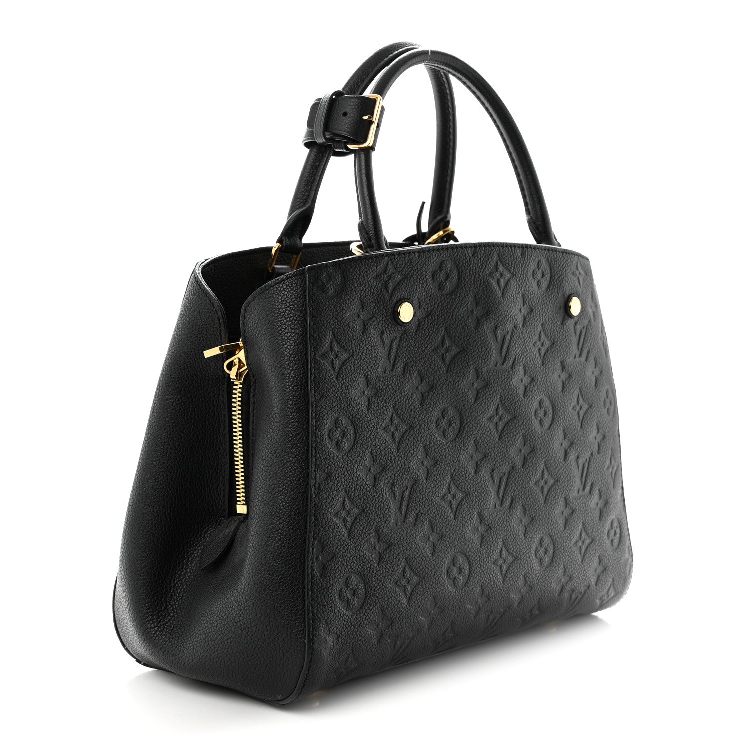 Louis Vuitton Empreinte Montaigne MM Black 3 of 10
