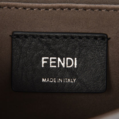 Fendi Vitello Century Opaco F is Fendi Kan I Shoulder Bag Black 7 of 8