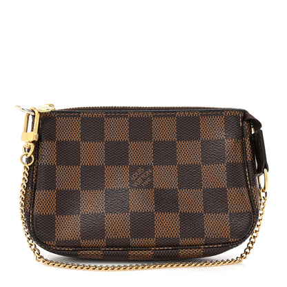 Louis Vuitton Damier Ebene Mini Pochette Accessories 1 of 14