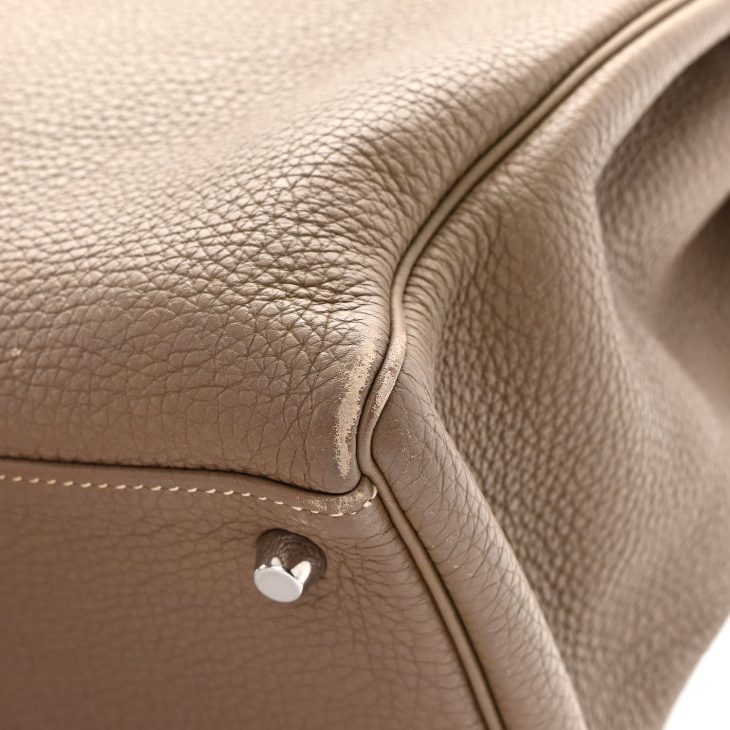 Hermes Togo Kelly Retourne 35 Etoupe 17 of 31