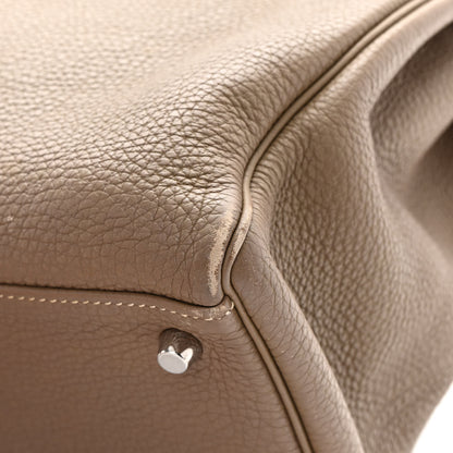 Hermes Togo Kelly Retourne 35 Etoupe 17 of 31