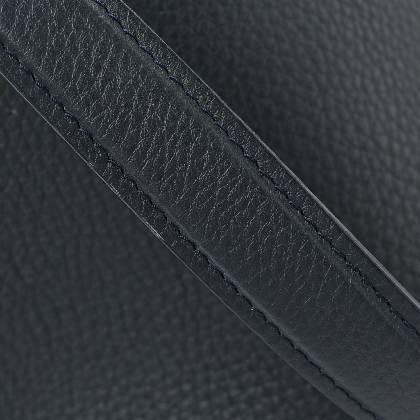 Grained Calfskin Medium N/S Park Tote Marine