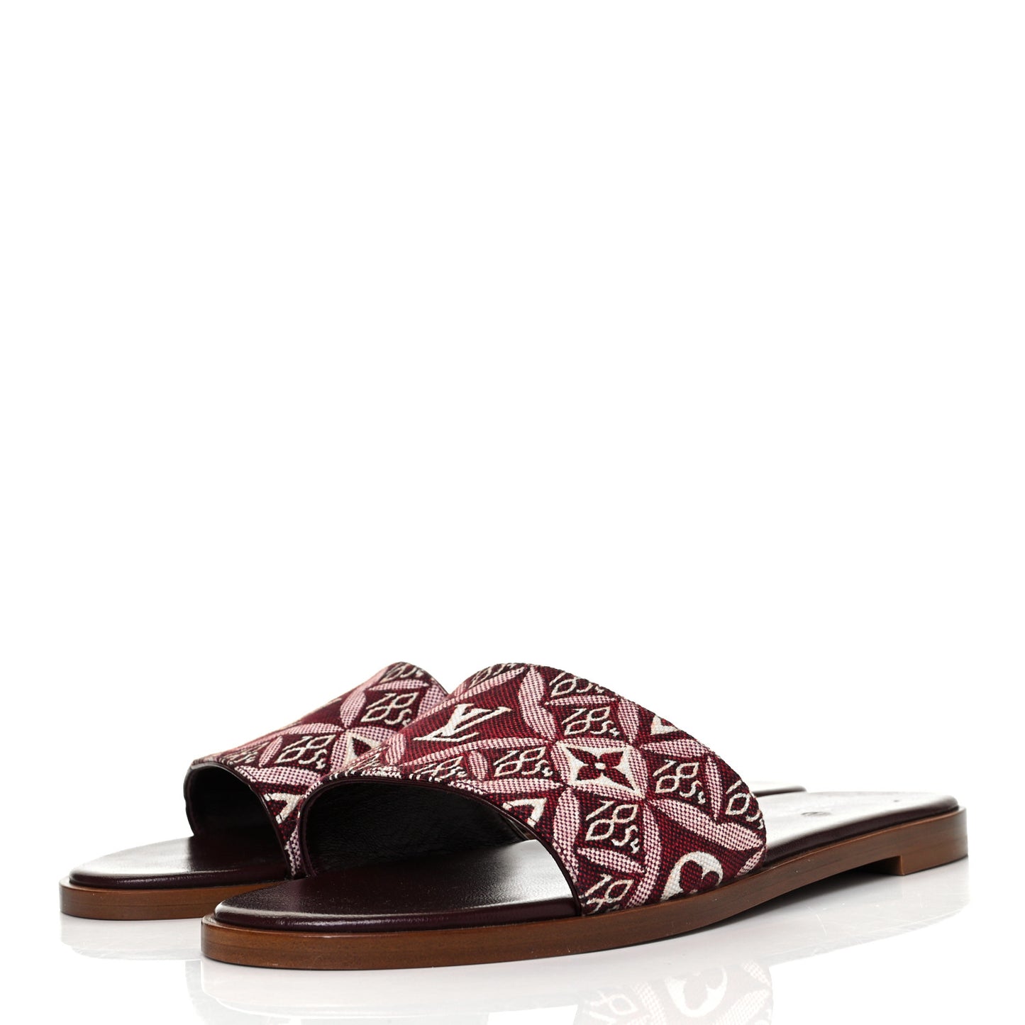 Jacquard Since 1854 Lock It Flat Mule 37 Bordeaux