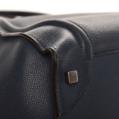Celine Drummed Calfskin Mini Luggage Orage 10 of 15