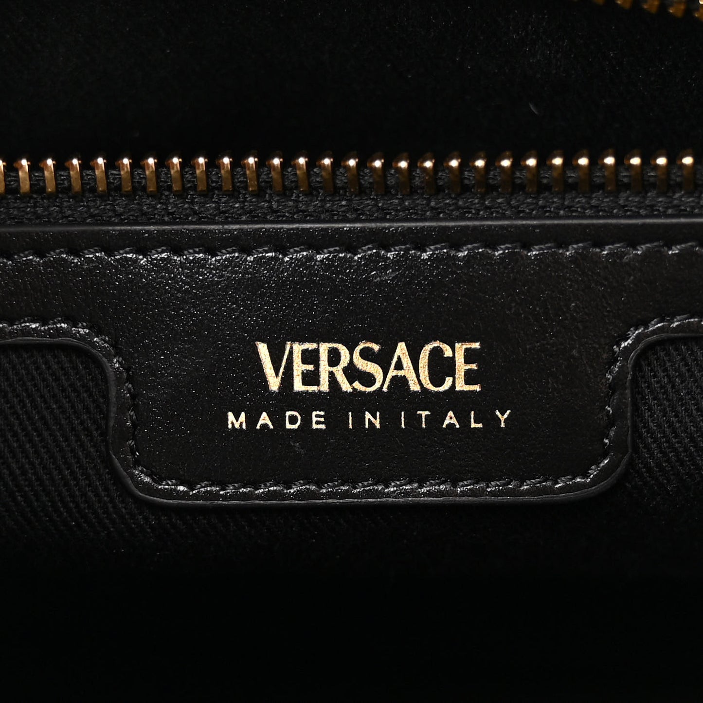 Calfskin Cotton Floral Printed La Medusa Book Tote Black Water Lily