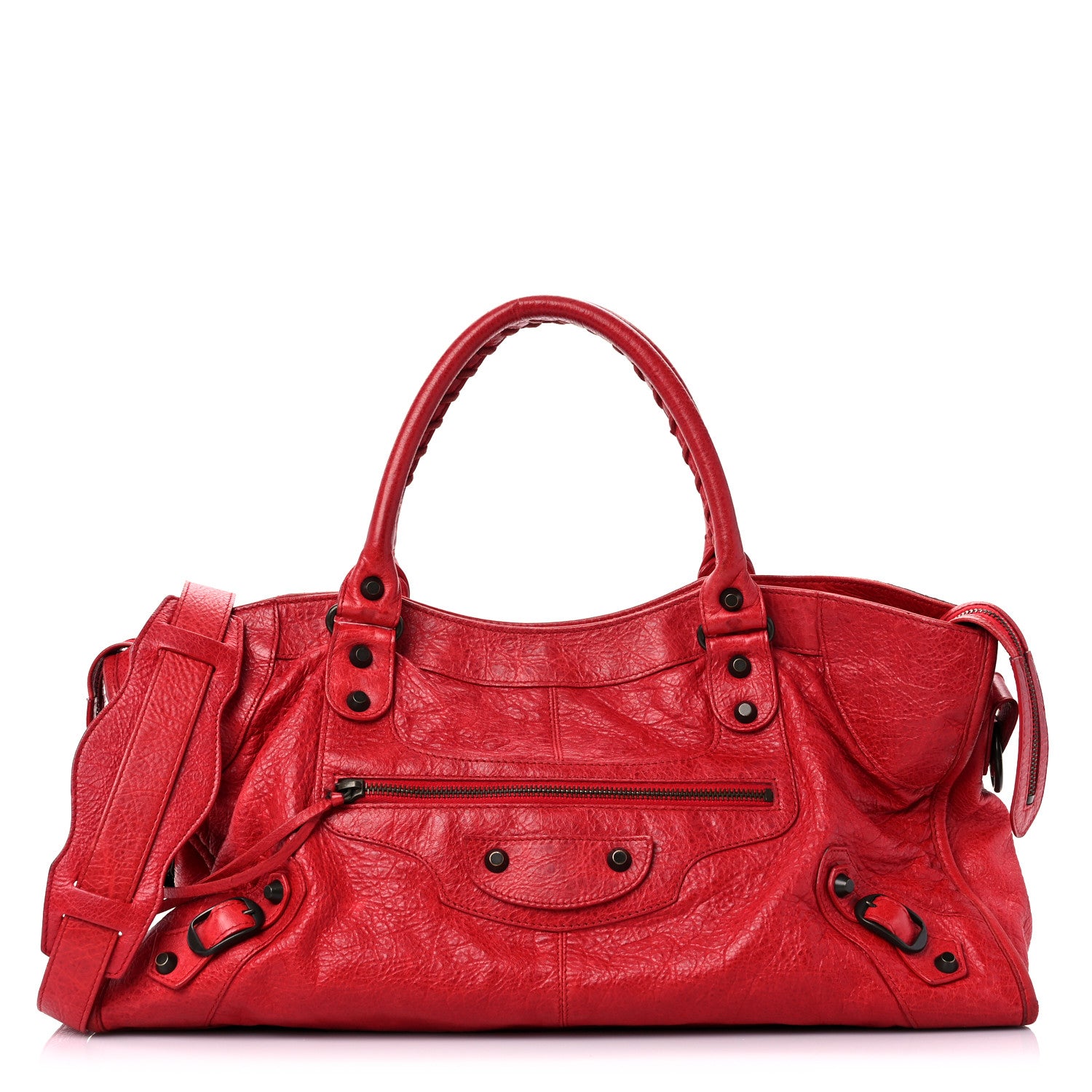Balenciaga Agneau Classic Hardware Part Time Rouge Coquelicot 1 of 28