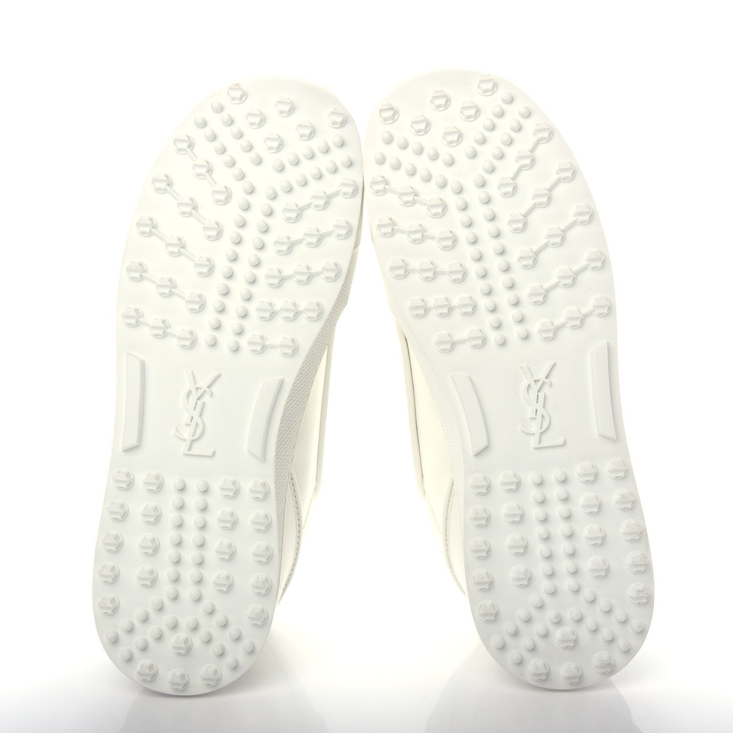Saint Laurent Calfskin Jump Low Top Sneakers 42 White 6 of 11
