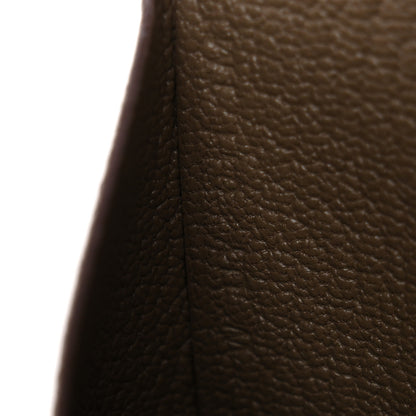 Hermes Chevre Mysore Calvi Duo Card Case Etoupe 7 of 9