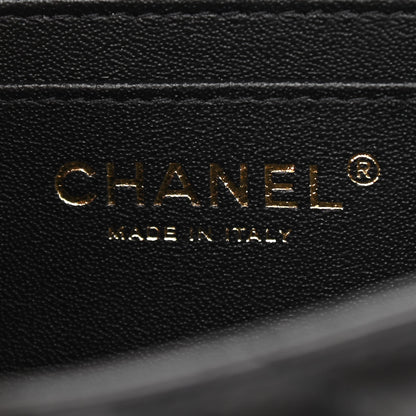Chanel Lambskin Quilted Mini Square Flap Black 6 of 11