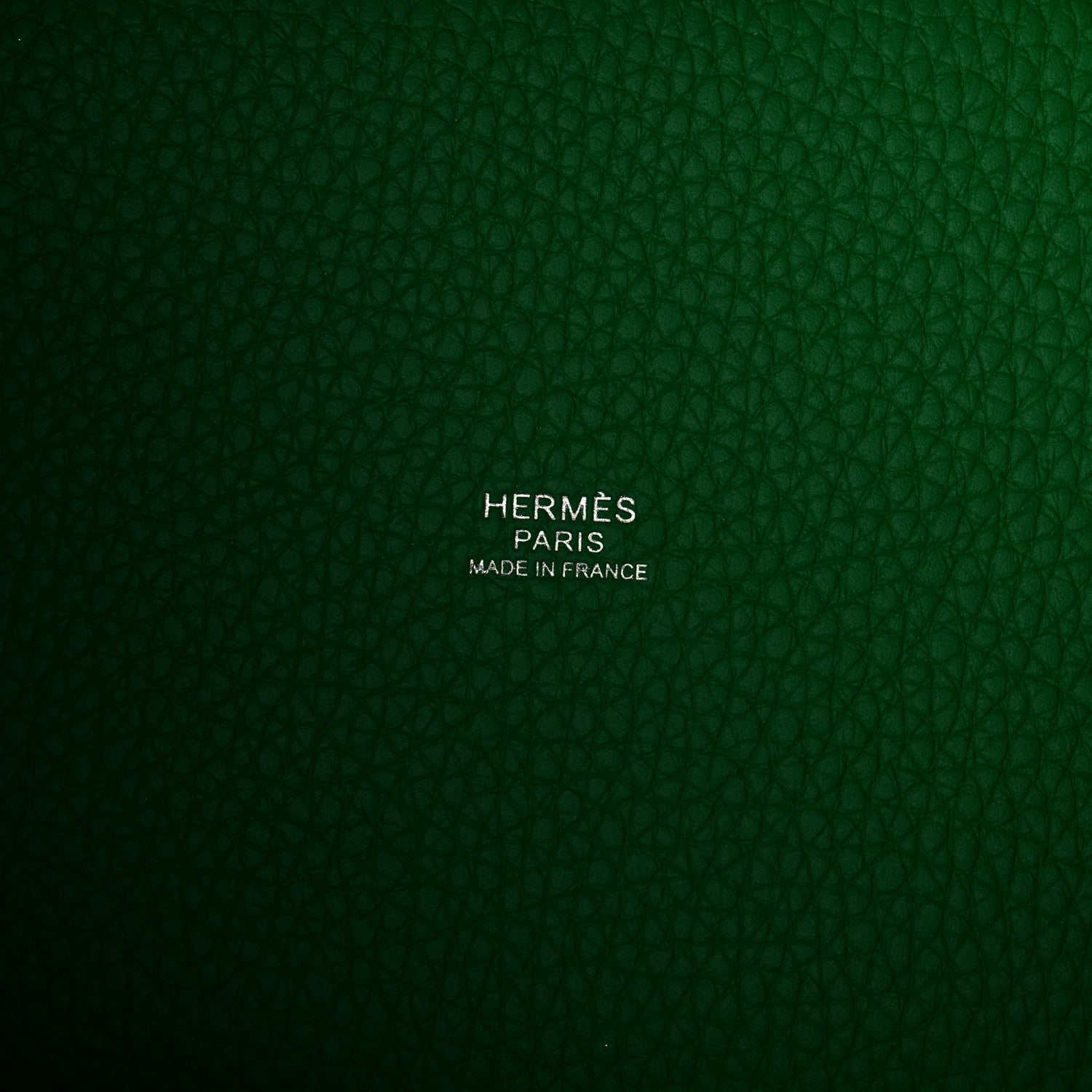 Hermes Taurillon Clemence Monochrome Picotin Lock 18 PM Bambou 6 of 10