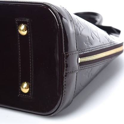 Louis Vuitton Vernis Alma PM Amarante 6 of 10