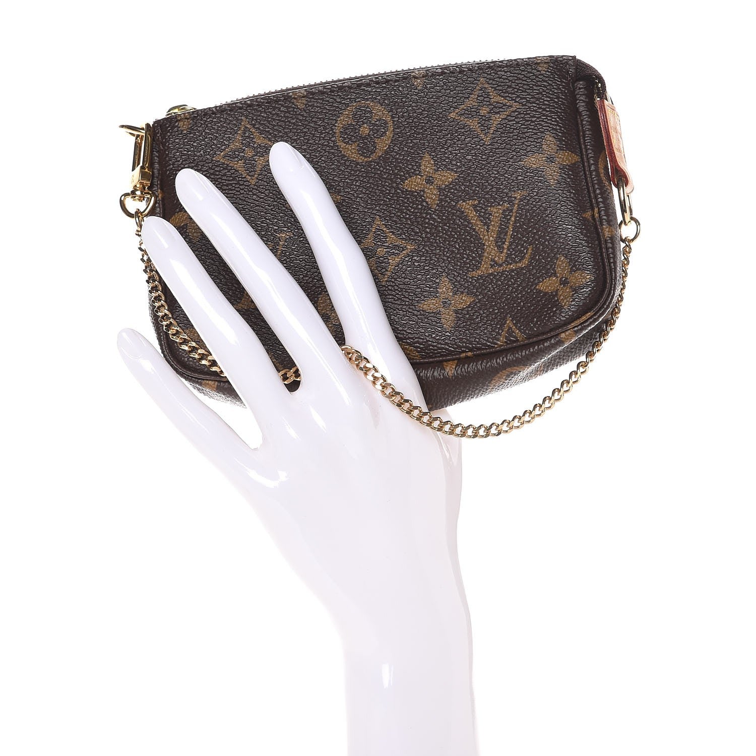 Louis Vuitton Monogram Mini Pochette Accessories 2 of 8