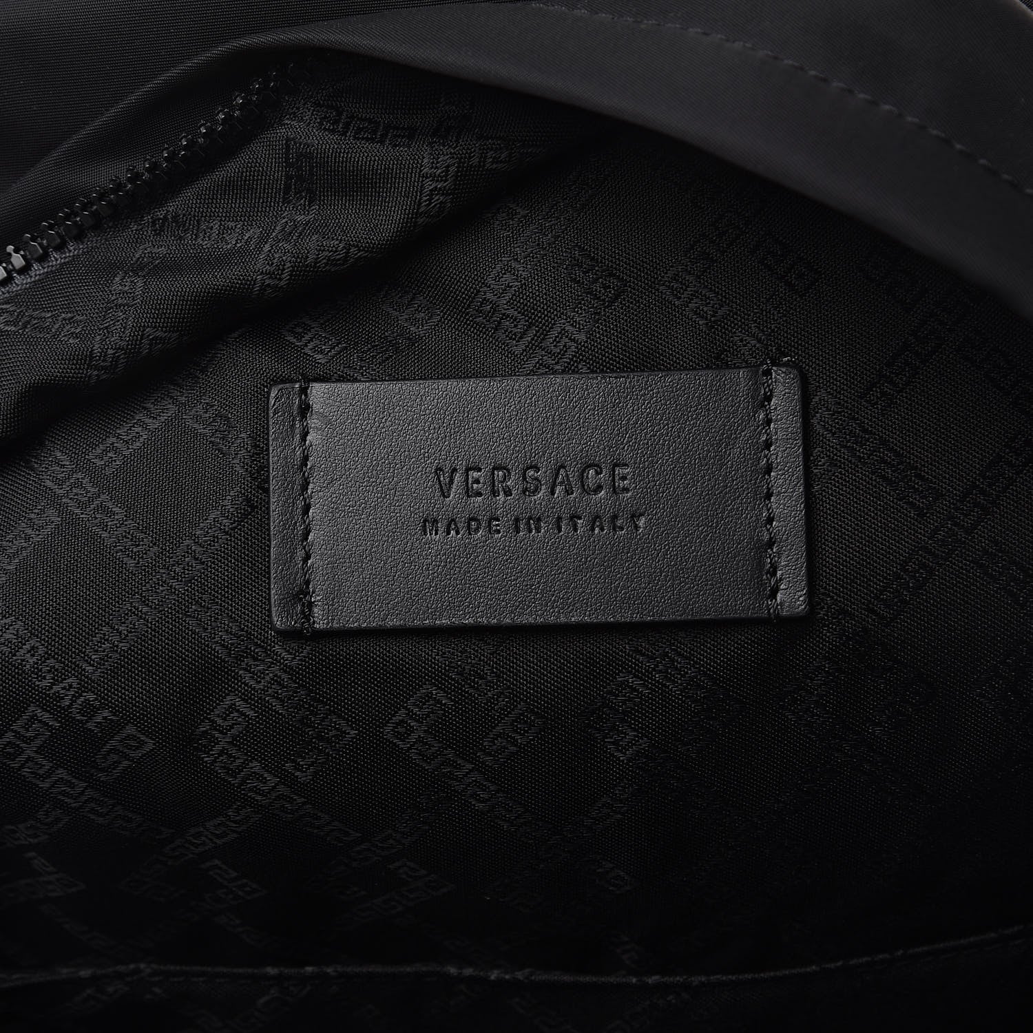 Versace Nylon St. Speed Logo Backpack Black Geranio 6 of 10