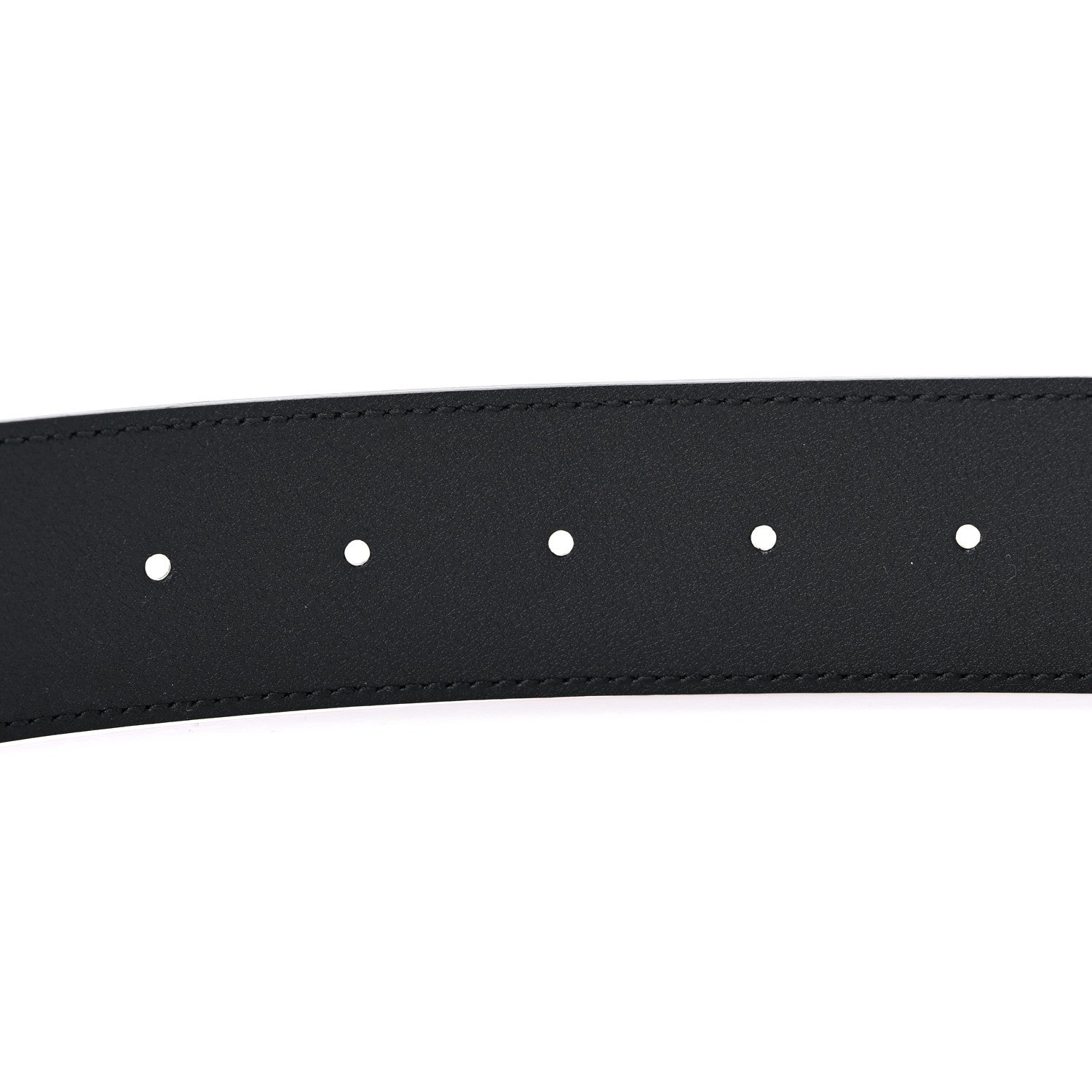 Gucci Textured Calfskin Double G 40mm Belt 100 40 Black 4 of 6