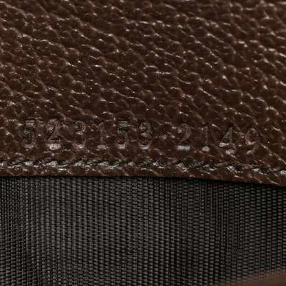 Gucci GG Supreme Monogram Web Ophidia Continental Wallet Brown 9 of 10
